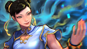 Chun Li Street Fighter Artwork Wallpaper