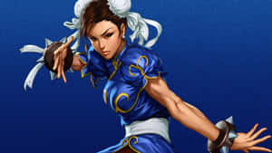 Chun Li Street Fighter Character Art Wallpaper