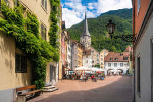 Chur Old Town Switzerland Wallpaper