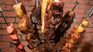 Churrasco On Skewers Wallpaper