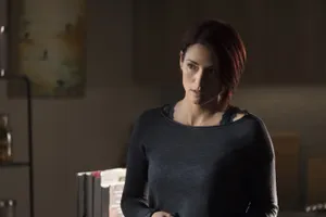 Chyler Leigh Posing Elegantly In A Professional Photoshoot Wallpaper