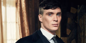 Cillian Murphy Tommy Closeup Wallpaper