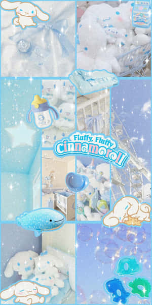 Cinnamoroll Aesthetic Collage Wallpaper