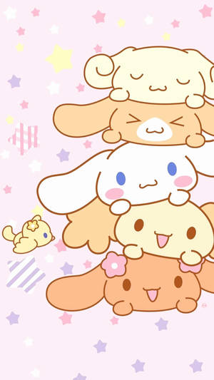 Cinnamoroll And Cinnamoangels Wallpaper