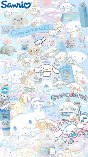 Cinnamoroll Collage Sanrio Aesthetic Wallpaper