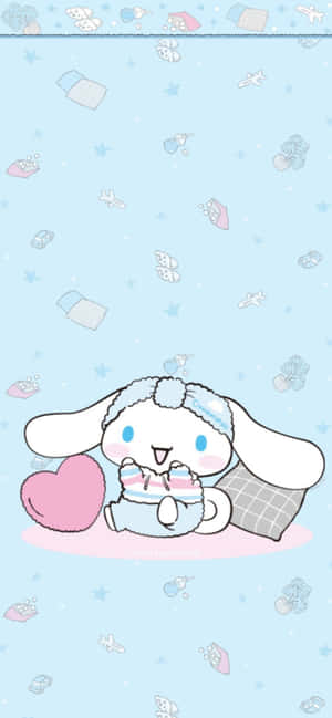 Cinnamoroll Cute Blue Aesthetic Wallpaper Wallpaper