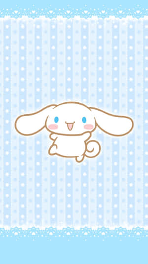 Cinnamoroll Cute Blue Background Wallpaper