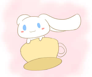 Cinnamoroll Cute Cup Aesthetic Wallpaper