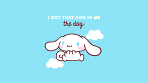 Cinnamoroll Dog In Me Aesthetic Wallpaper