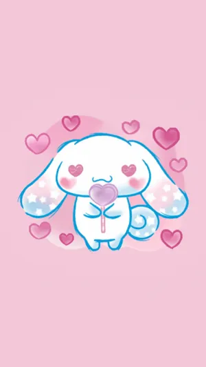 Cinnamoroll Love Aesthetic.jpg Wallpaper