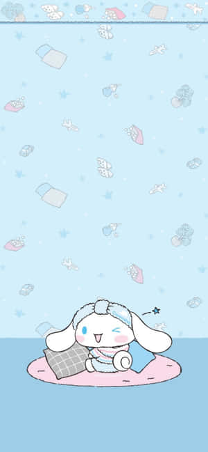 Cinnamoroll Phone: Stay Connected To Your Loved Ones Wallpaper