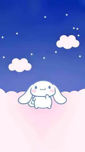 Cinnamoroll Starry Sky Wallpaper