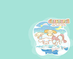 Cinnamoroll Unicorn Dream Wallpaper