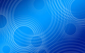Circle Shapes Blue Color Hd Wallpaper