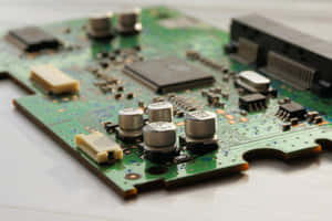 Circuit Board Components Wallpaper