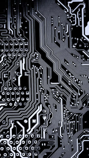 Circuit Board Patterns Wallpaper