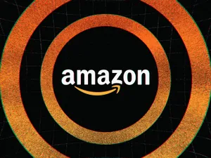 Circular Amazon Logo Wallpaper