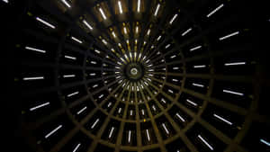 Circular Dome Interior Lights Wallpaper