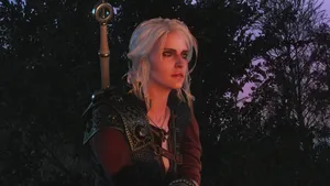 Ciri In Combat - The Witcher 3 Wallpaper