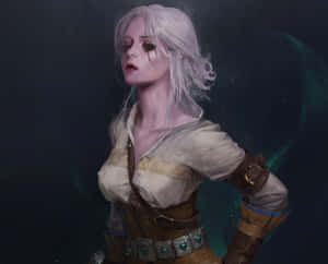 Ciri The Witcher Artwork Wallpaper