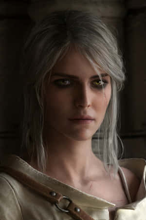 Ciri Witcher Character Portrait Wallpaper