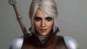 Ciri Witcher Character Portrait Wallpaper