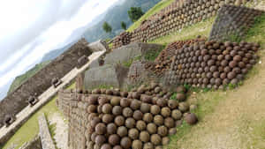 Citadelle Laferriere Seen From Above Wallpaper