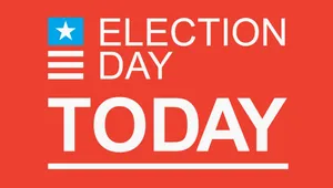 Citizens Casting Their Votes On Election Day Wallpaper