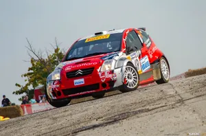 Citroen C2 Super1600 Rally Action Wallpaper