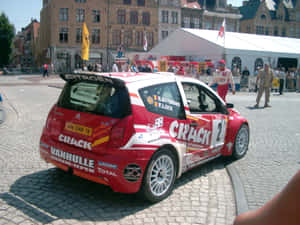 Citroen C2 Super1600 Rally Car Wallpaper