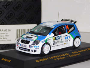 Citroen C2 Super1600 Rally Model Wallpaper