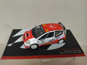 Citroen C2 Super1600 Rally Model Wallpaper