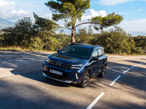 Citroen C5 Aircross On Road Wallpaper