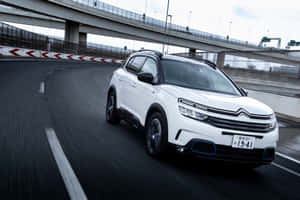 Citroen C5 Aircross On The Move Wallpaper