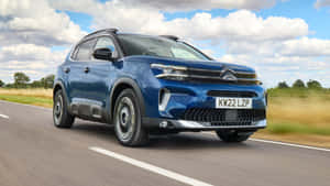 Citroen C5 Aircross On The Road Wallpaper