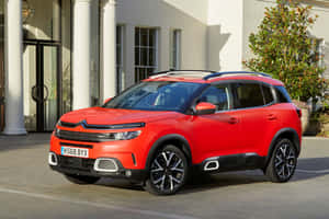 Citroen C5 Aircross Red Exterior Wallpaper