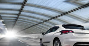 Citroen Ds4 In Stunning Silver Wallpaper