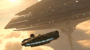 “city In The Clouds” Wallpaper