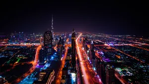 City Lights Of Dubai 4k Wallpaper