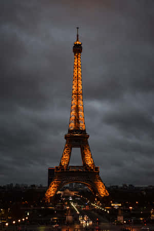 City Of Paris At Night Wallpaper