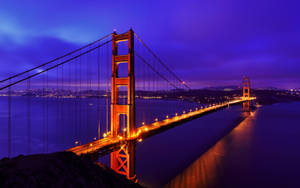 City Skyline Overlooking San Francisco Wallpaper