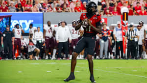 Cj Bailey Football Action Wallpaper