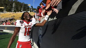 Cj Bailey Football Celebration Wallpaper