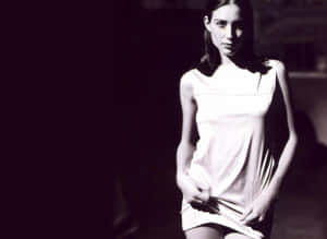 Claire Forlani At A Red Carpet Event Wallpaper