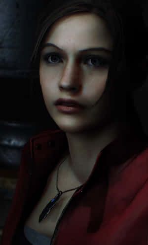 Claire Redfield In Action Wallpaper