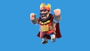 Clash Royale The King Wallpaper