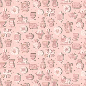 Classic 50s Fashion Nostalgia Wallpaper