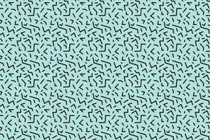 Classic 90s Style Blue Geometric Wallpaper