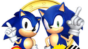 Classic_and_ Modern_ Sonic_ Generations Wallpaper