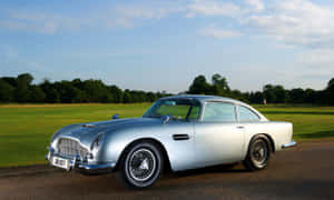 Classic Aston Martin Db5 In All Its Glory Wallpaper